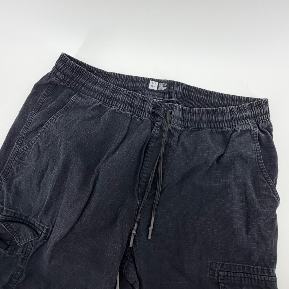Lira Creative Society Ripstop Cargo Pants Size L Joggers Faded Black Streetwear